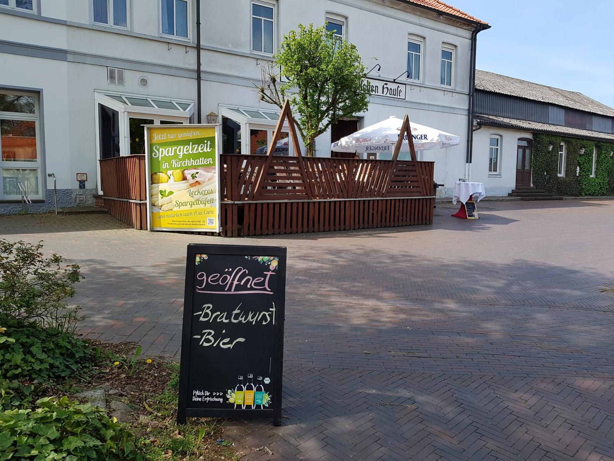 Hotel & Restaurant Zum Deutschen Hause Kirchhatten ภายนอก รูปภาพ